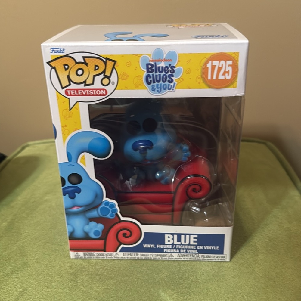 Funko Pop! Blues Clues Premium Blue In The Thinking Chair - Picture 3 of 8